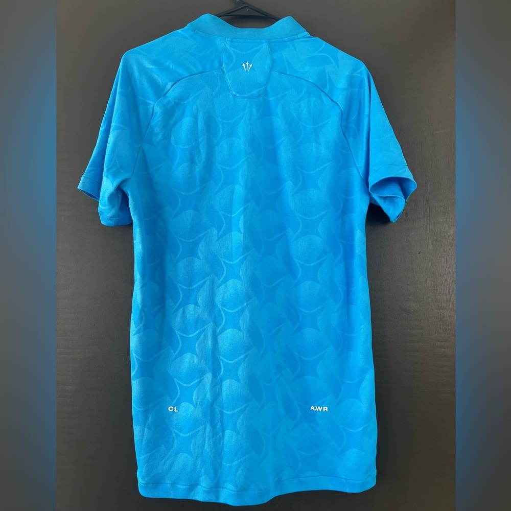 Nike x NOCTA Distant Regards Turks & Caicos Soccer Jersey - Blue Glow - Size L - Picture 3 of 5